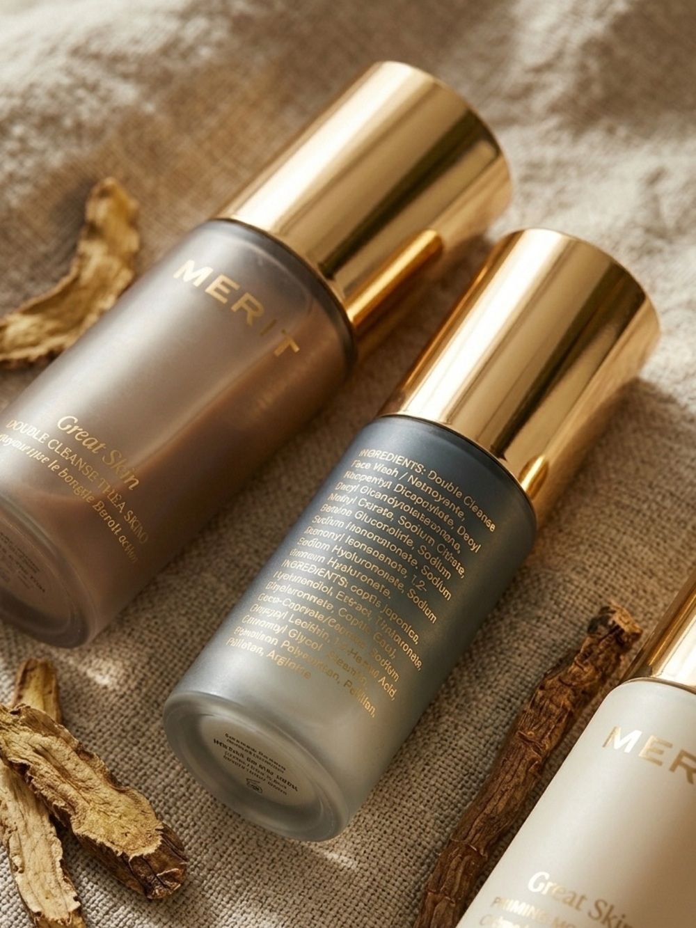 MERIT THE GREAT SKIN MINI TRIO RARE & COVETED LUXURY SEPHORA RELEASE NIB - Picture 3 of 9